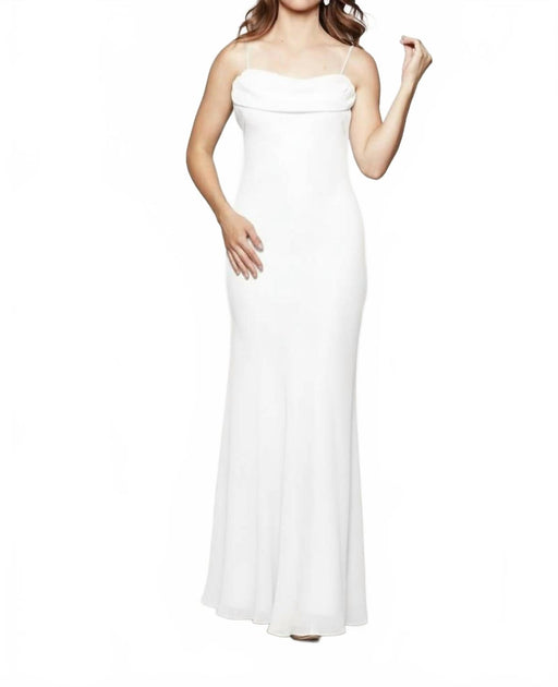 Milano Formals Muse Maxi Dress White EU 34 2
