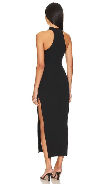 L Space Cherie Midikleid Schwarz Small 3