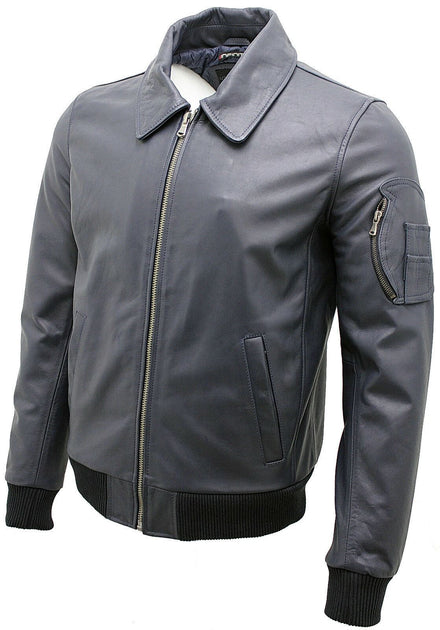 Infinity A2 Airforce Bomber Jacket Black Large 3