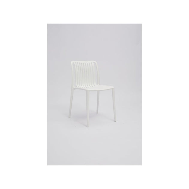 Creative Labs Polypropylene Side Chair White 4