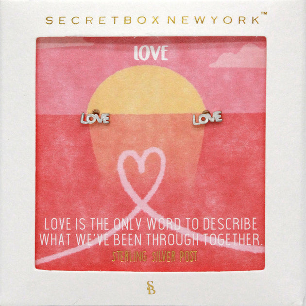 FASHNZFAB SECRET BOX_LOVE Metal Stud Earrings Multi 3