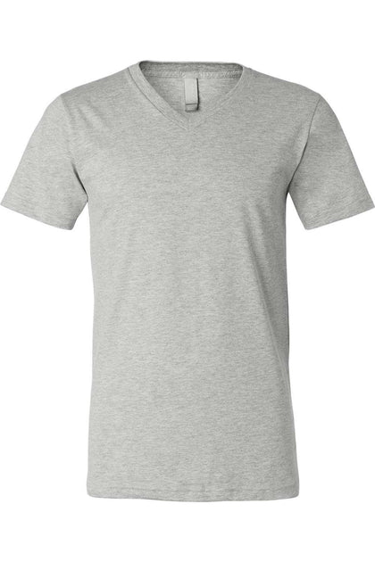 BELLA + CANVAS Heather CVC V-Neck Tee Multi XXLarge 2