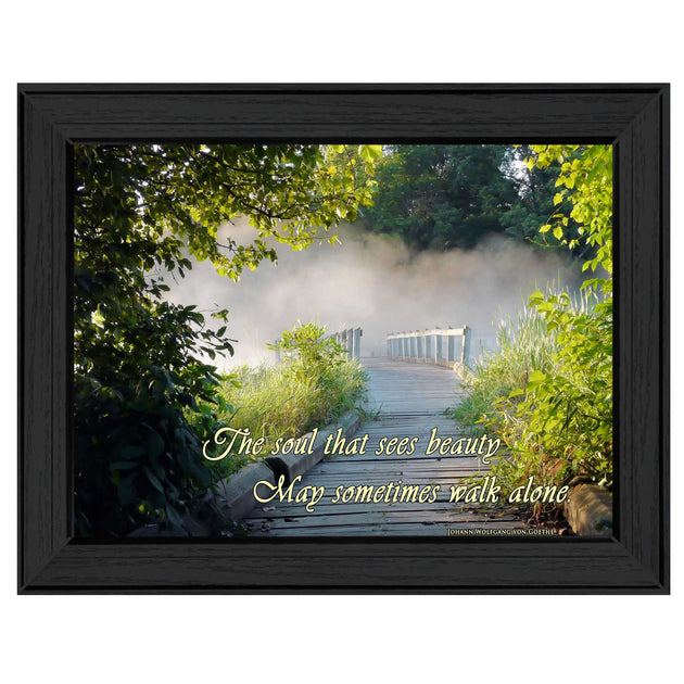 Hivvago Beauty 1 Framed Print Wall Art Black 2