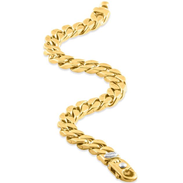 Pompeii3 Cuban Link Bracelet Silver 8.5in 4