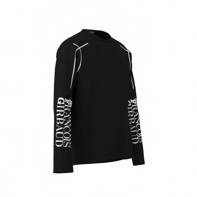 Marithé + François Girbaud Long Sleeve Shirt Black Medium 3
