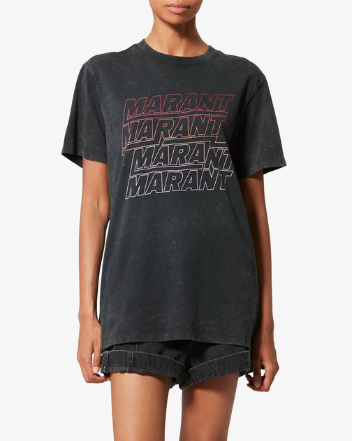 Isabel Marant Zoeline T-Shirt Grey Medium 2