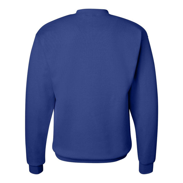 Hanes Ecosmart Crewneck Sweatshirt Blue Large 3