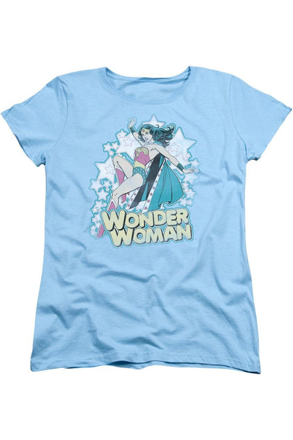Gildan DC Comics I'm Wonder Woman T-Shirt Blue Medium 2