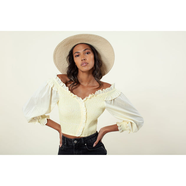 HALE BOB Lucine Top Yellow Small 4