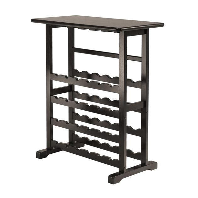 Winsome Wood Vinny Wine Rack Espresso 2