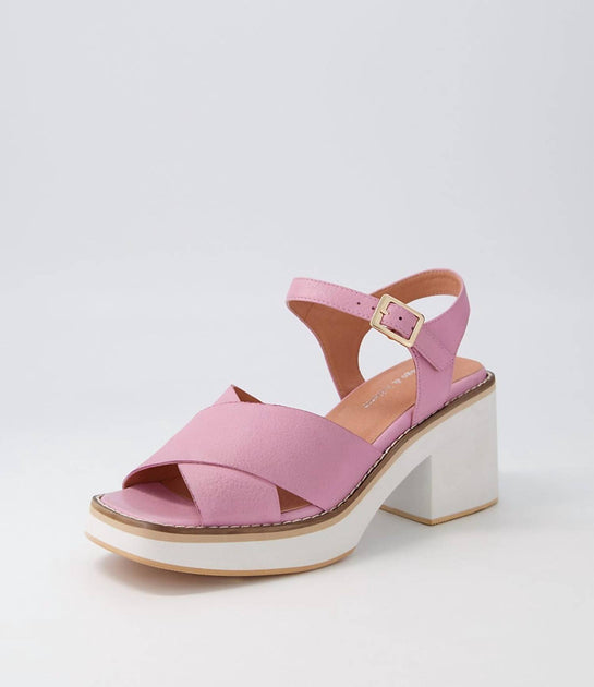 Django & Juliette Jemi Sandals Pink US 5.5 2