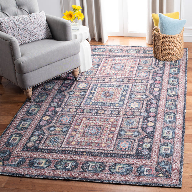Safavieh CLV205 Area Rug Rust/Green 2
