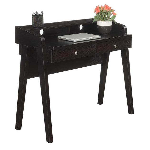 Convenience Concepts Newport Deluxe Desk Espresso 3