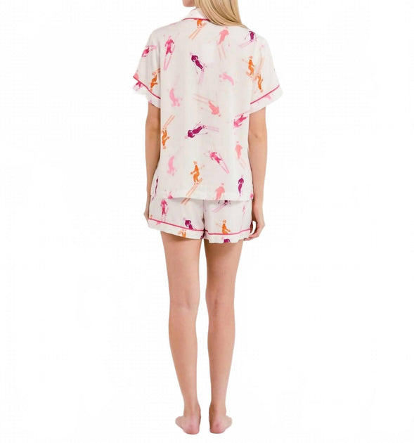 Katie Kime Bluebird Day Kurze Pyjamaset 3