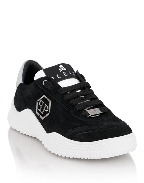 Philipp Plein Suede Runner Hexagon Black 40 5