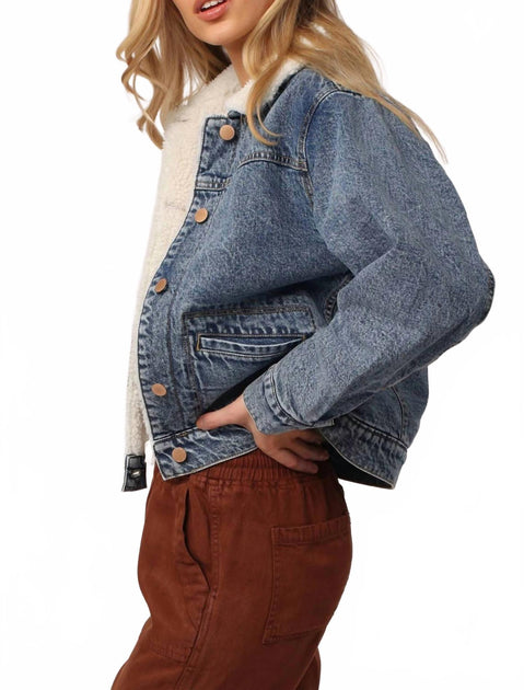 Dear John Denim Owen Denim Jacket Blue XSmall 4