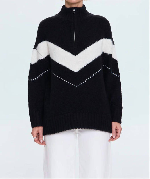 Pistola Arden Pullover Schwarz Klein 2