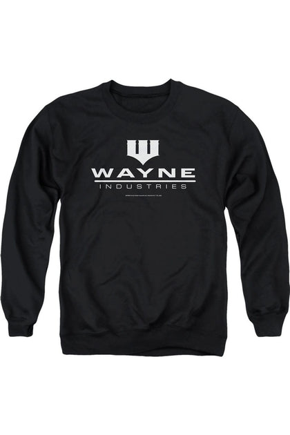 Gildan Batman Wayne Logo Crewneck Sweatshirt Black XLarge 2