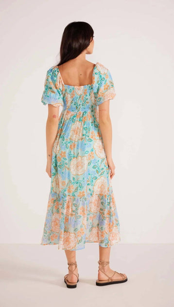 MINKPINK Evelyn Midi Dress Multi XL 3