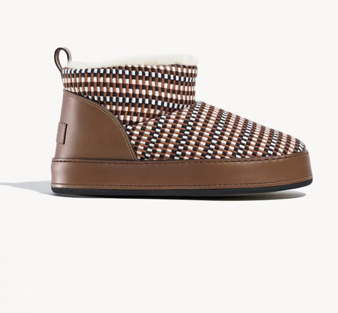 Amambaih Cozy Lounge Bootie Brown 39 2