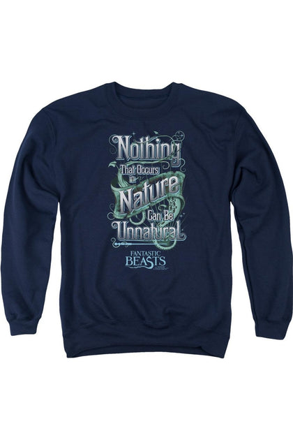 Gildan Fantastic Beasts Crewneck Sweatshirt Blau Medium 2