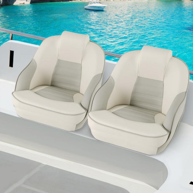 Hivvago Captain Bucket Seat White 2