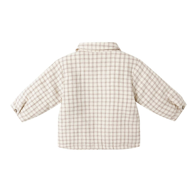 Quincy Mae Ford Jacket Beige 3-6 Months 3