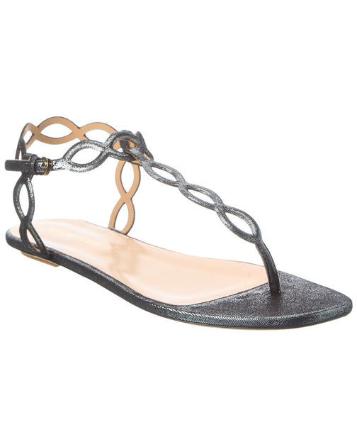 Sergio Rossi Mermaid Sandal Silver EU 37.5 2