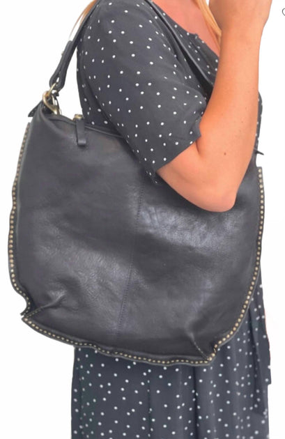 Campomaggi Monosp Mezzaluna Shoulder Bag Grey One Size 2