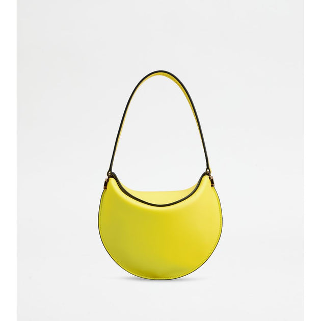 Tod's T Case Hobo Bag Yellow One Size 2