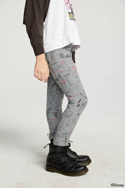 Chaser Disney Cruella De Vil Look Fabulous Leggings Gris US 4 4