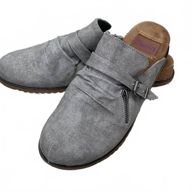 Blowfish Florah Clog Shoes Grey US 6.5 2