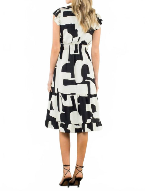 THML Margo Midi Dress Grey Medium 3