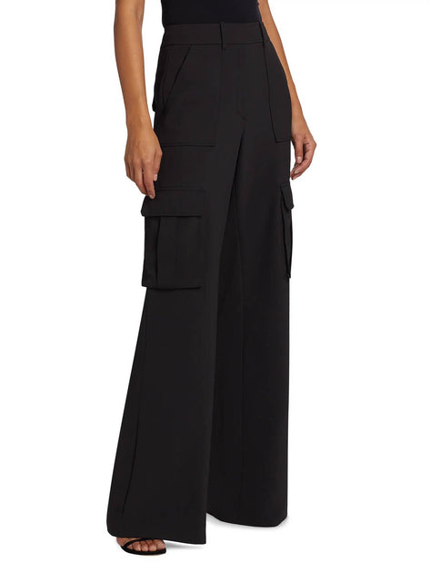Veronica Beard Saul Cargo Pants Black US 10 3