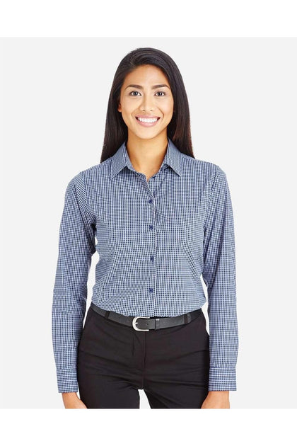 Devon & Jones Crownlux Woven Dress Shirt Purple Small 2