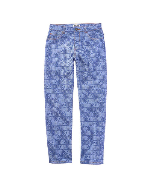Moschino Logo Jean Blue US 10 3