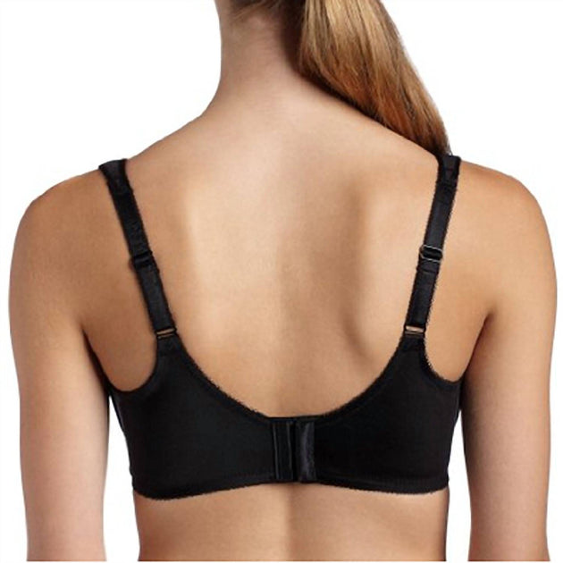 Wacoal Bodysuede Full Figure Seamless Bra Black 32D 3