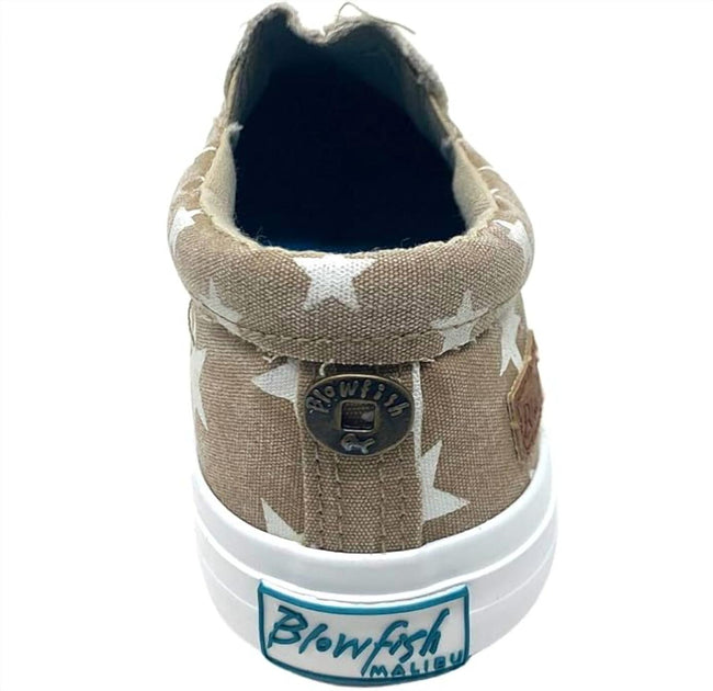 BLOWFISH Women's Maddox Sneakers In Cream Coffee Galaxy ShopSimon