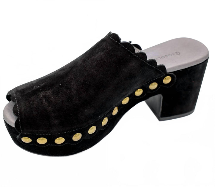 Chocolat Blu Genessis Platform Clog Black US 6 3