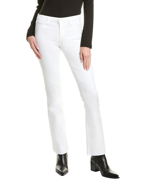 L'AGENCE Sneeki Low-Rise Straight Jean White EU 34 2