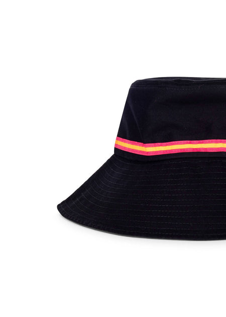 HAUTE SHORE Sol Rave Summer Hat Black One Size 3