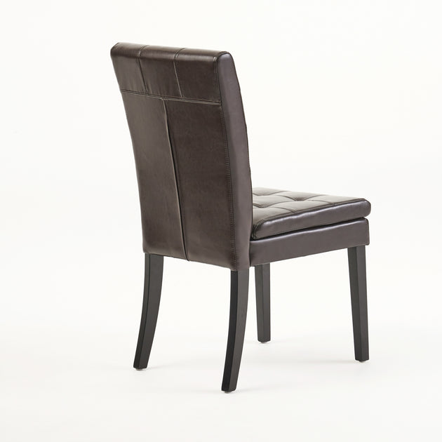 Streamdale Badin KD Dining Chair Brown 4