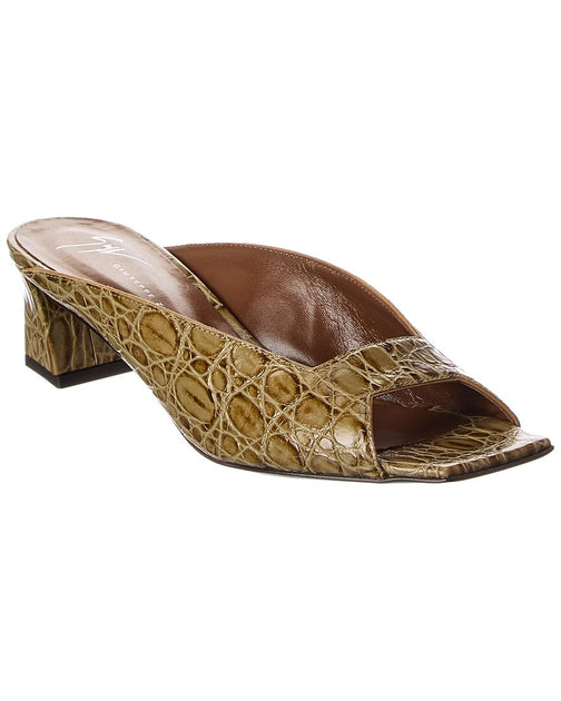 Giuseppe Zanotti Mya 45 Sandal Gold EU 36.5 2