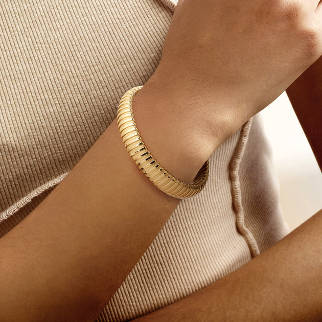 Bracelet Tubogas Ross-Simons Or 3