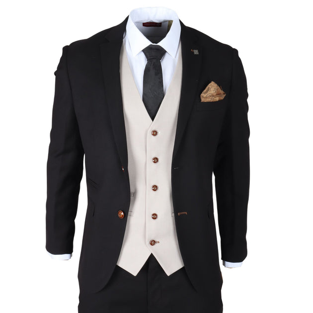 Paul Andrew Mayfair Costume 3 Pièces Noir US 46 Regular 2