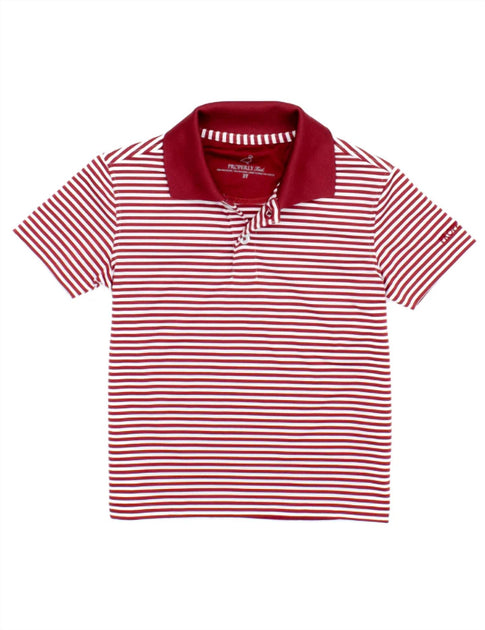 Properly Tied Dallas Polo Boys Red Small 2