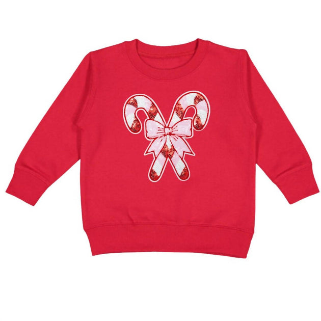 SWEET wink Candy Cane Patch Sweatshirt Red US 4T 3