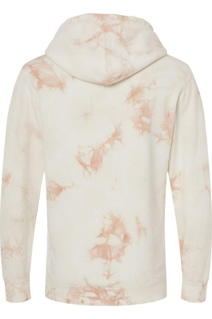Independent Trading Co. Midweight Tie-Dyed Hooded Sweatshirt Multi XL 3