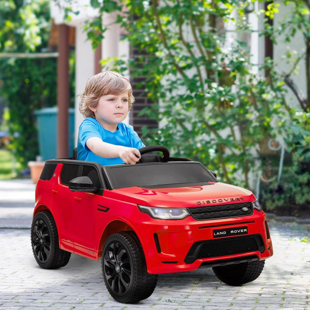 BreeBe Qaba Land Rover Discovery Sport 12V Kids Ride On Car Red 3