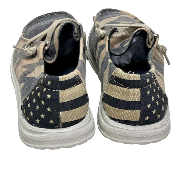 Rare Metal Jigzaw Camo Sneakers